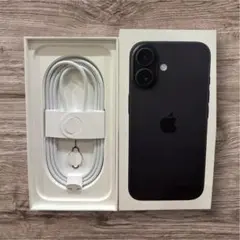 Apple iPhone 13 ブラック 本体と充電ケーブル