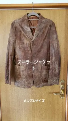 テーラージャケット ジャケット 牛革 本革 メンズ