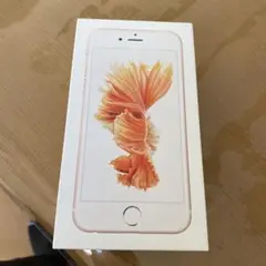 Apple iPhone6S 16GB ローズゴールド MKQM2J/A空箱