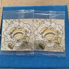 ワンピースウエハース　金ニカ 2枚