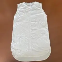 OPAQUE CLIP ホワイト ノースリーブ トップス