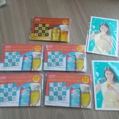 ハンカチ×5とカレンダー×2
