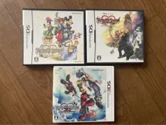 Nintendo DS・3DS KINGDOM HEARTS ソフト3本セット