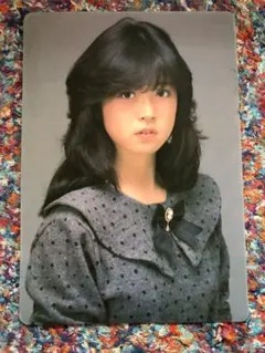 中森明菜 下敷き 当時物 レア - メルカリ