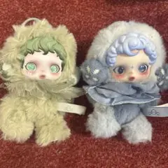 スカルパンダ 水色のみ 一体