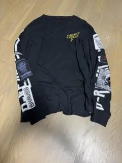 8/17まで　DIESEL ロンＴ 黒 メンズ