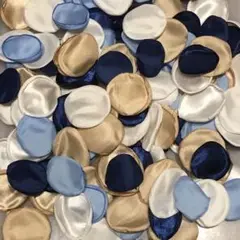 サテンフラワーシャワー๑ロイヤルブルー๑100枚