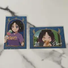 小林さんちのメイドラゴン エルマ ホログラムカード コレクション 2枚セット