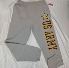 【新品タグ付き】Soffe製 US ARMY 裏起毛スウェットパンツ グレー L