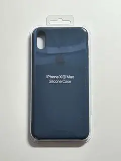 【新品】純正 iPhone XS Max シリコンケース・パシフィックグリーン①