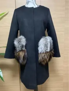 ファーコート ウールコート