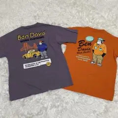 Ben Davis ベンデイビス　バックロゴ　プリント 半袖　Tシャツ　セット