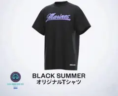 千葉ロッテマリーンズ BLACK SUMMER Tシャツ BSW