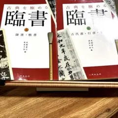古典を極める臨書 上、下 (古代書・行書・草書)2冊セット