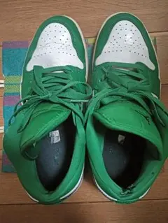 ナイキNIKE AIR JORDAN エアジョーダン 緑 グリーン 白 ホワイト