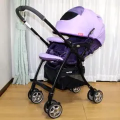 美品Aprica LUXUNA ラクーナ両対面◆軽量ハイシート◆オート4キャス◆