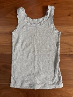 GAP グレーレース付きタンクトップ 110