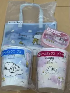 サンリオ　スヌーピー　当りくじ　一番くじ　トートバッグ　ポーチ　ルームボックス