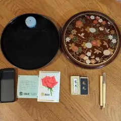 ⭕️希少　高島虎斑石硯　新品　滋賀県　堀野積善堂謹製　彫刻長方研　致良知 2025年最新】高島硯の人気アイテム - メルカリ