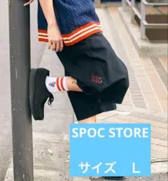 SPOC STORE ブラック ショートパンツ Lサイズ