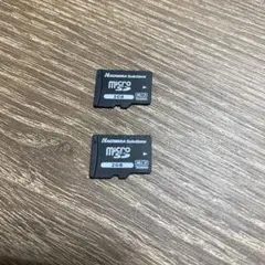 MicroSDカード　2GB 2枚