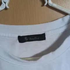 RagOut エディンバラ刺繍 ホワイトTシャツ