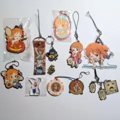 ONEPIECE ワンピース ストラップ　　　　まとめ売り ナミ 12点セット