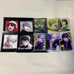 dig-rock アクリルブロック　ラバーバンド　黒乃　真白　妃志　茜