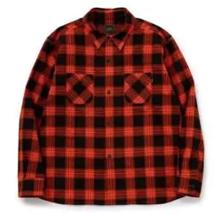 RATS PRINT FLANNEL CHECK SHIRT チェックシャツ
