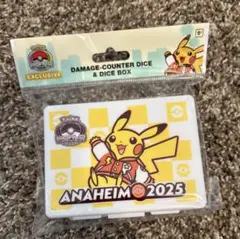 ポケモン ダメージカウンターサイコロ＆ダイスボックス ANAHEIM 2025
