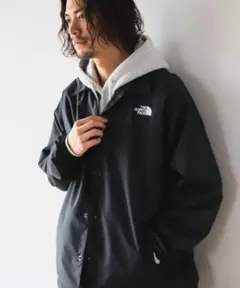 ［新品タグ付き］ノースフェイス　コーチジャケット M ブラック　ユニセックス
