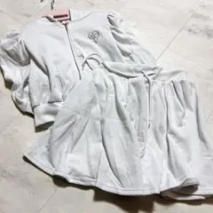 evelyn ラメギャザーキセット