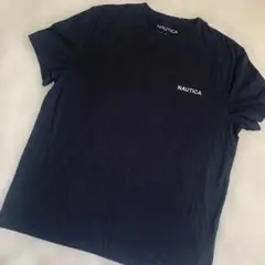 ノーティカ　AUTICA Tシャツ　Lサイズ　ブラック　綿100%