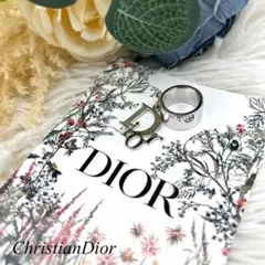 美品✨Christian Dior クリスチャンディオール 指輪 リング ロゴ