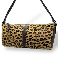 ✨美品　Les sacs Adam ルサックアダム　ショルダーバッグ　レオパード