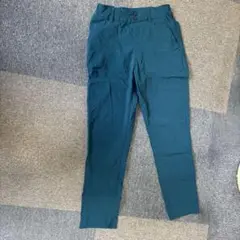 さらさらリネン混ストレッチスティックＰＴインクブルーＳ