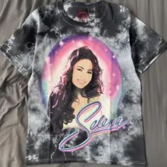 Selena セレーナ 公式 タイダイTシャツ M相当 黒
