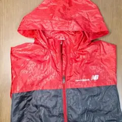new balance ジャージ上　Lサイズ 赤・黒