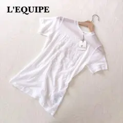 レキップ タグ付き未使用品 シアーTシャツ 定価14700円半袖 11 ホワイト