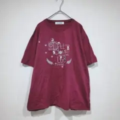 D.D.CLUB　半袖Tシャツ　カットソー　F　アニマル　ドッグプリント　綿