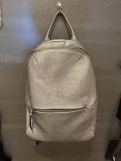 【 オールレザー 】エコー　SP 3 Backpack　リュック　青　2way ECCO Round Pack Large Pebbled レザーバックパック | ブラック