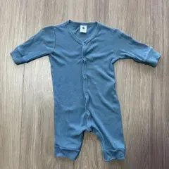 プチバトー　長袖ロンパース　3M 60cm