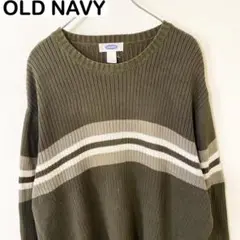 OLD NAVY オールドネイビー ボーダー ニット 古着 ヴィンテージ