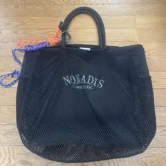 ロンハーマン別注　NOMADIS メッシュトートバッグ ブラック