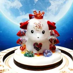 九尾の狐✨⭐️オルゴナイト⭐️✨夢の実現・開運・あらゆる幸運を呼び寄せたい
