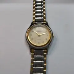 【90年代品】スイス製 オレオール 時計 シルバー ゴールド SW-317L