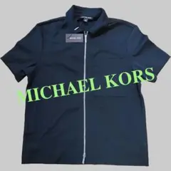 【新品】MICHAEL KORS マイケルコース ジップアップシャツ M相当
