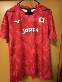 Mizuno 日本代表 レッドシャツ L