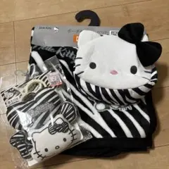 即完売！！ハローキティ ゼブラ柄セット