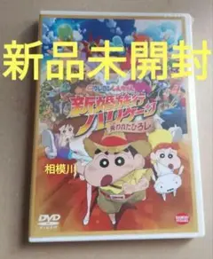 新品未開封 映画 クレヨンしんちゃん 新婚旅行ハリケーン DVD